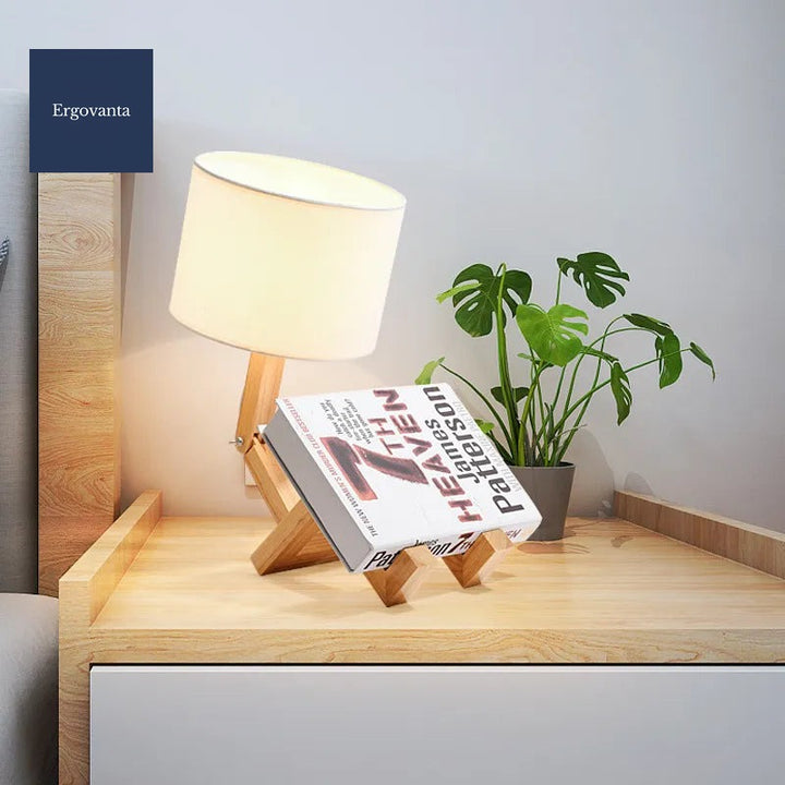 Wood Desk Lamp