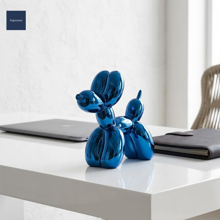 Polished balloon dog Blue variant