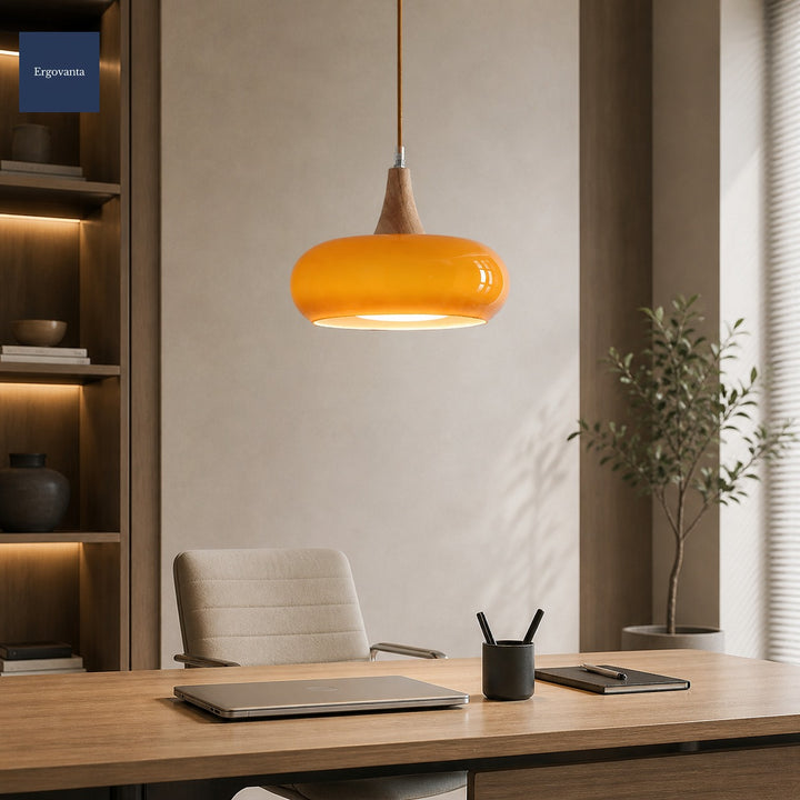 Scandinavian Wood Pendant Light