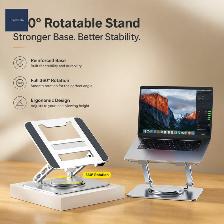 Rotating Adjustable Laptop Stand