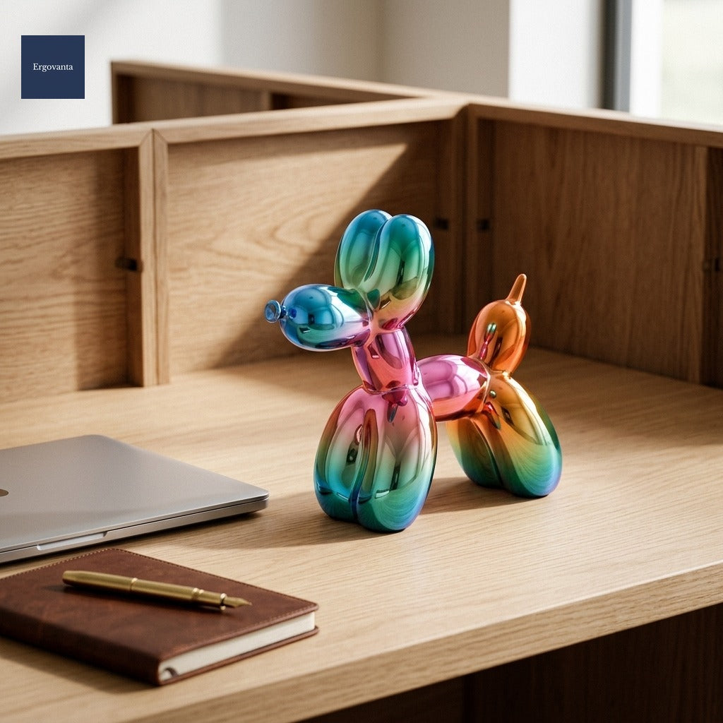 Modernist balloon dog Multicolored variant