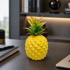 Pineapple Resin Sculpture, styled hero shot 2