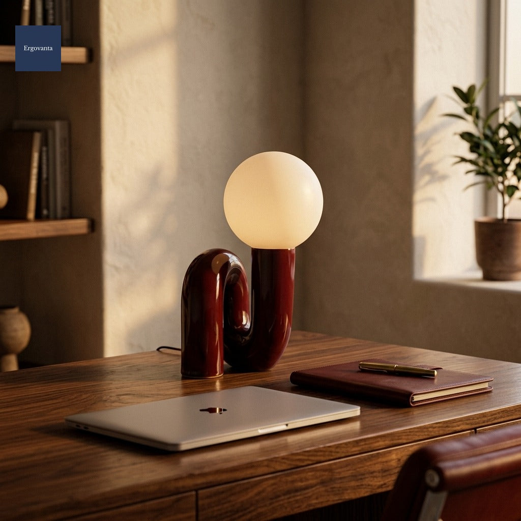 Postmodern lamp Burgundy variant