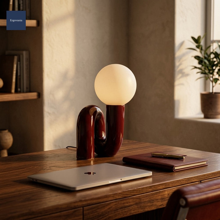 Postmodern lamp Burgundy variant
