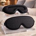 Breathable Mesh 3D Travel Sleep Mask, styled hero shot