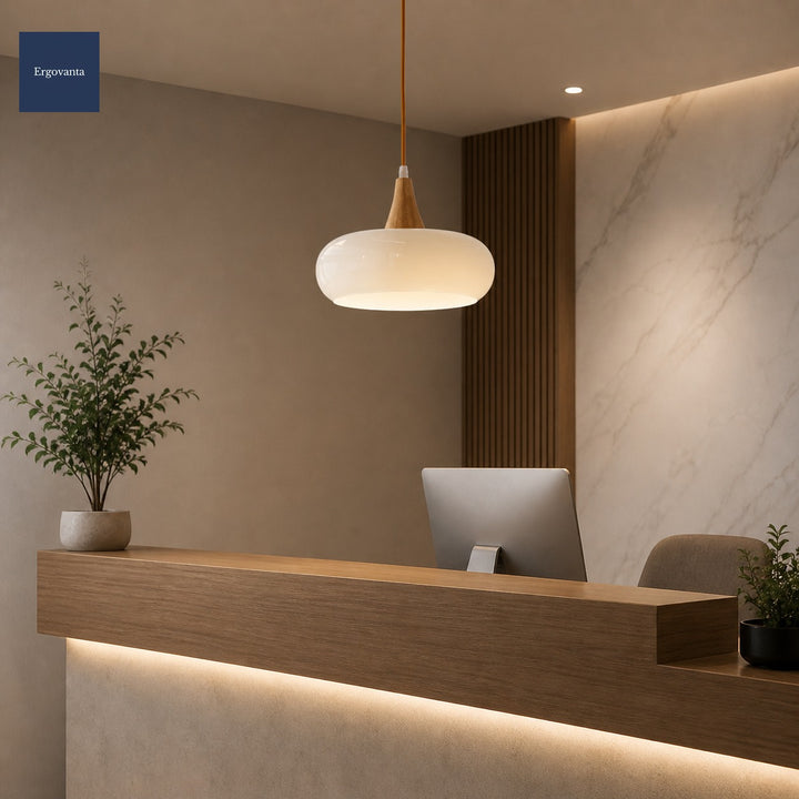 Scandinavian Wood Pendant Light