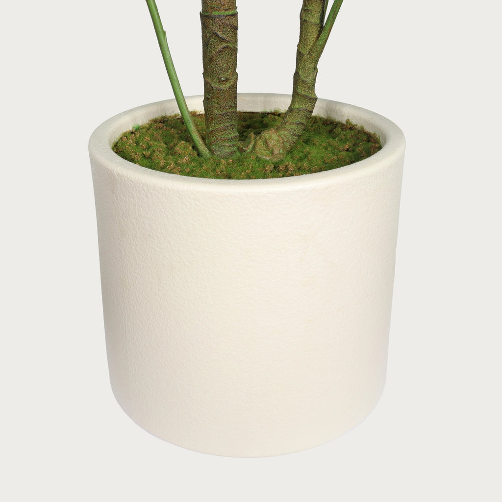 Artificial Monstera Plant Set (2 Piece), detail closeup 6