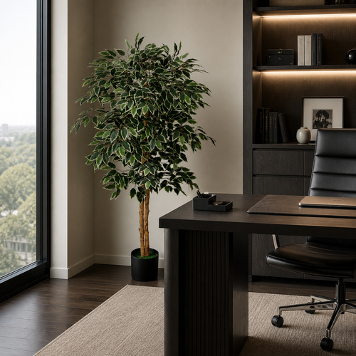 Artificial Ficus Tree, styled hero shot