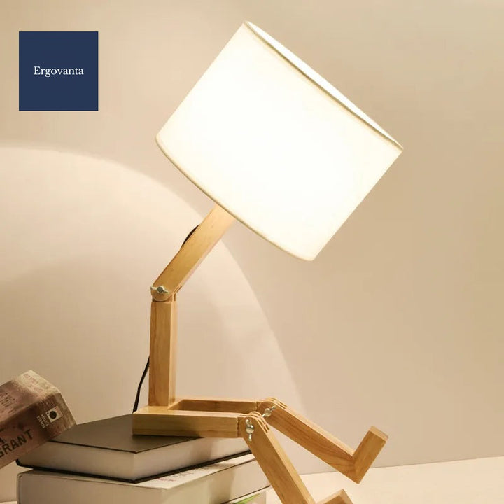 Wood Desk Lamp
