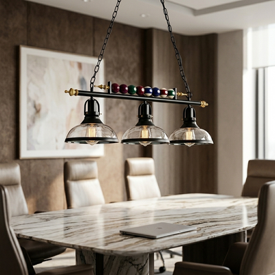 Snooker - Billiard Bar Pendant Light - Modern Statement Ceiling Fixture