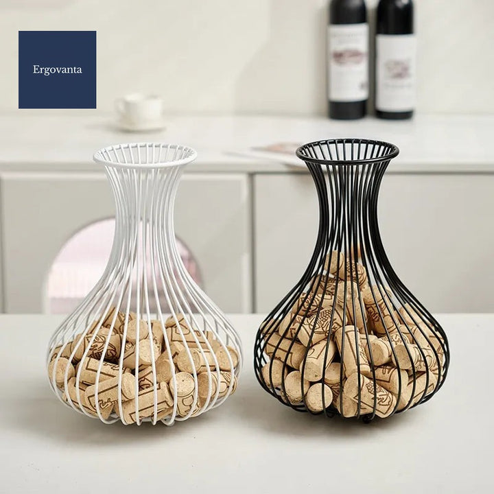Cork Collection Basket - European Style Bar Accent