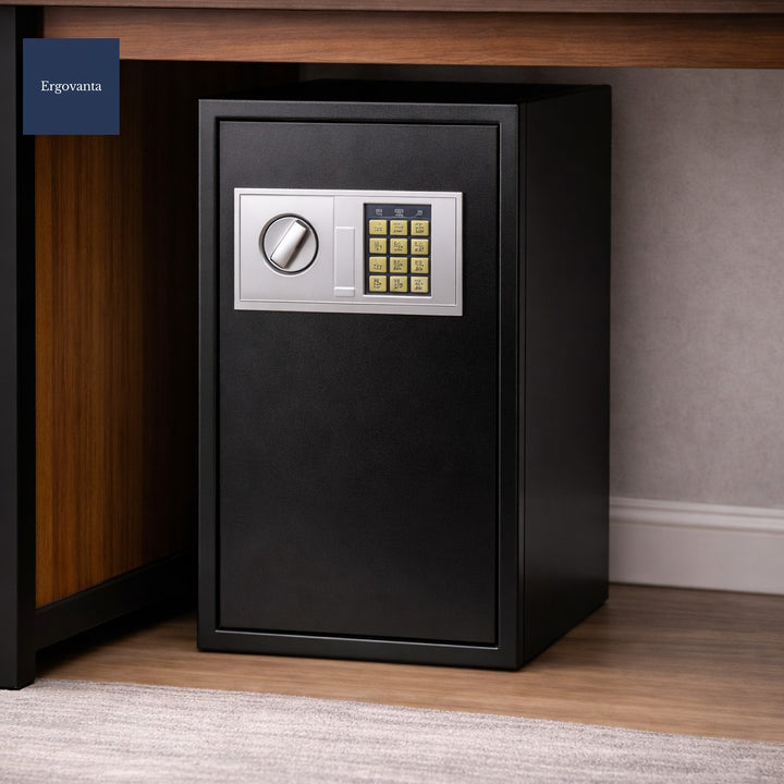 Steel Safe Box - Home &amp; Office Security Storage
