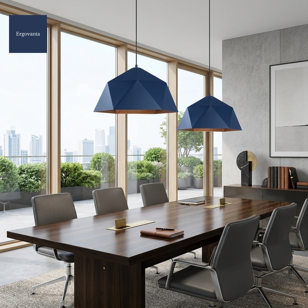 Geometric Pendant Light - Architectural Pendant Fixture