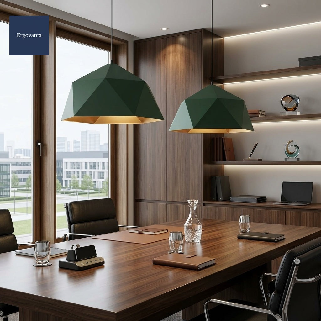 Geometric Pendant Light - Architectural Pendant Fixture