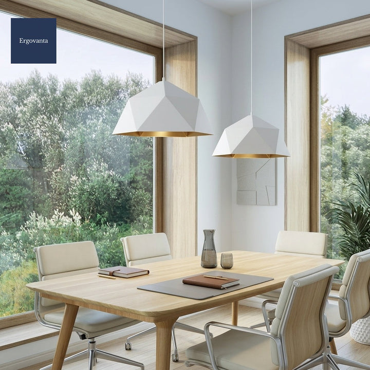 Geometric Pendant Light - Architectural Pendant Fixture