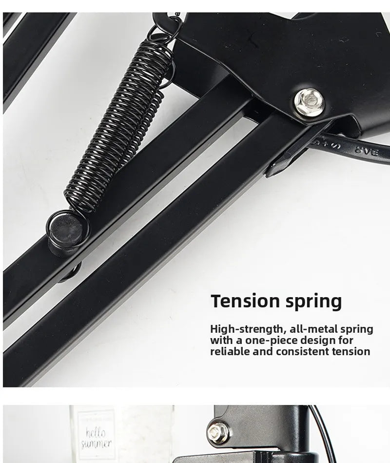 Adjustable LED Desk Lamp with Clip Base - Modern Desk Lamp