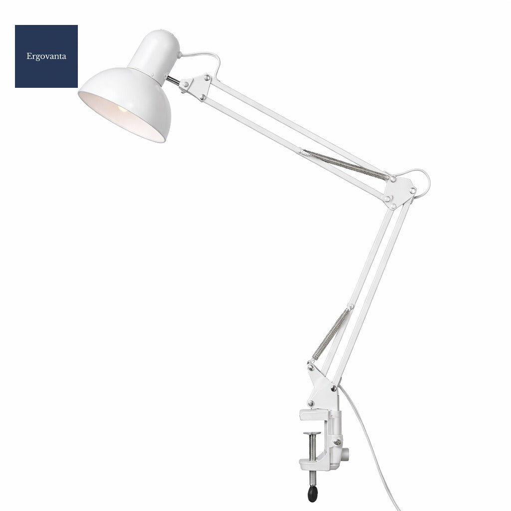 Adjustable LED Desk Lamp with Clip Base - Modern Desk Lamp