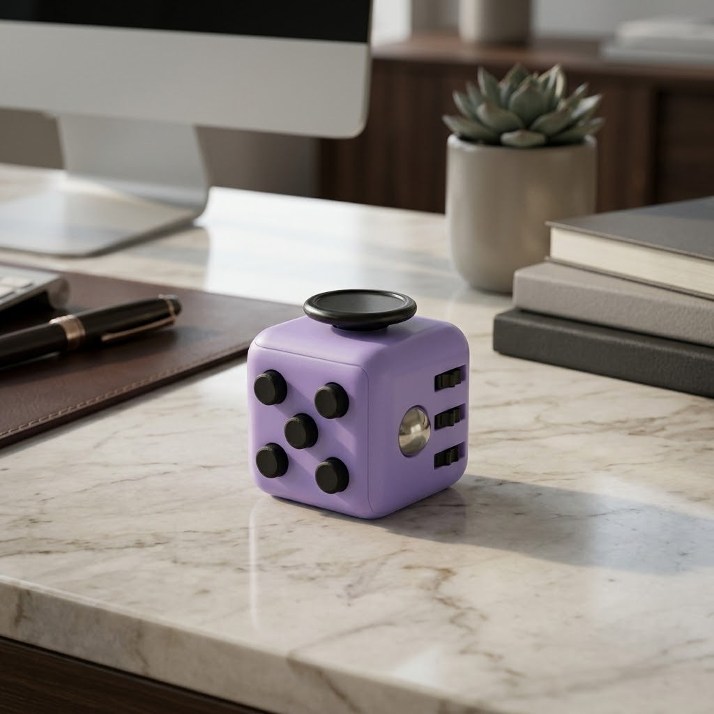 Fidget Toy Dice - Desktop Stress Relief Cube
