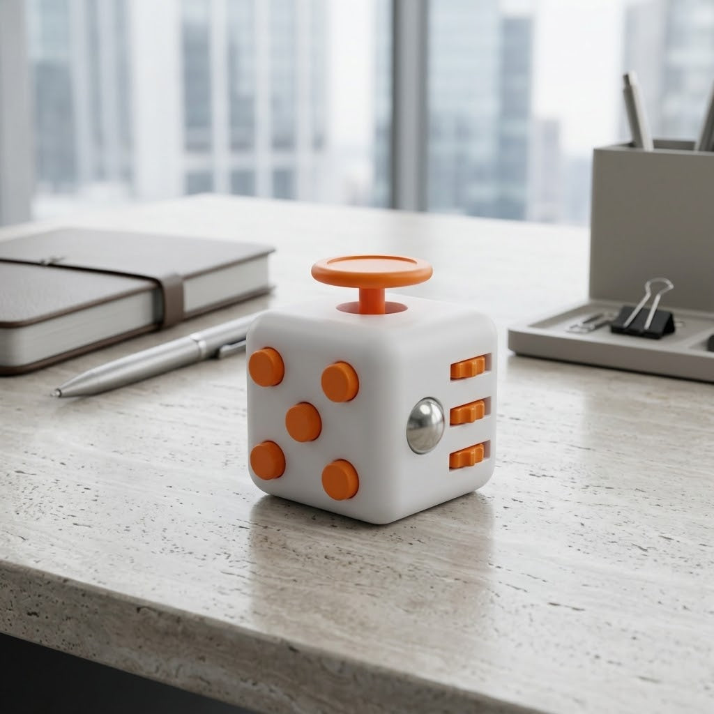 Fidget Toy Dice - Desktop Stress Relief Cube