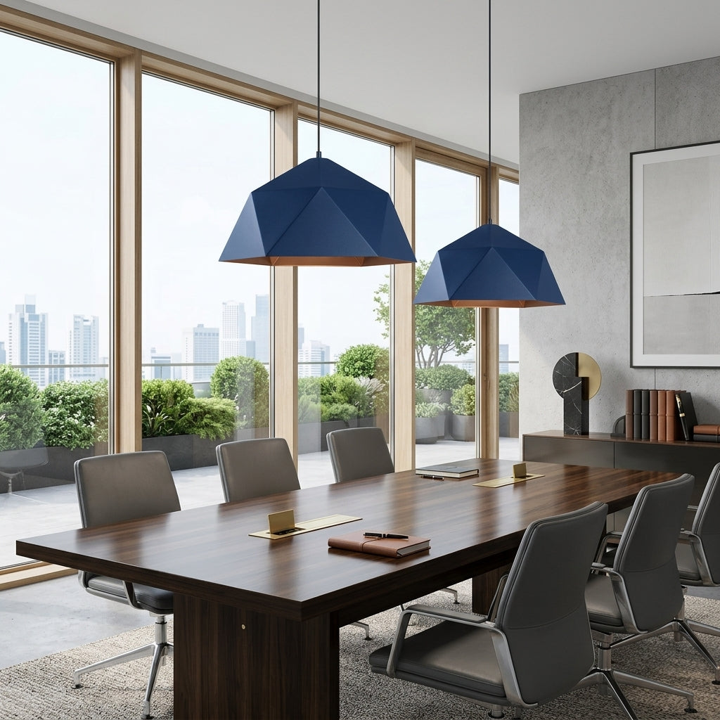 Geometric Pendant Light - Architectural Pendant Fixture