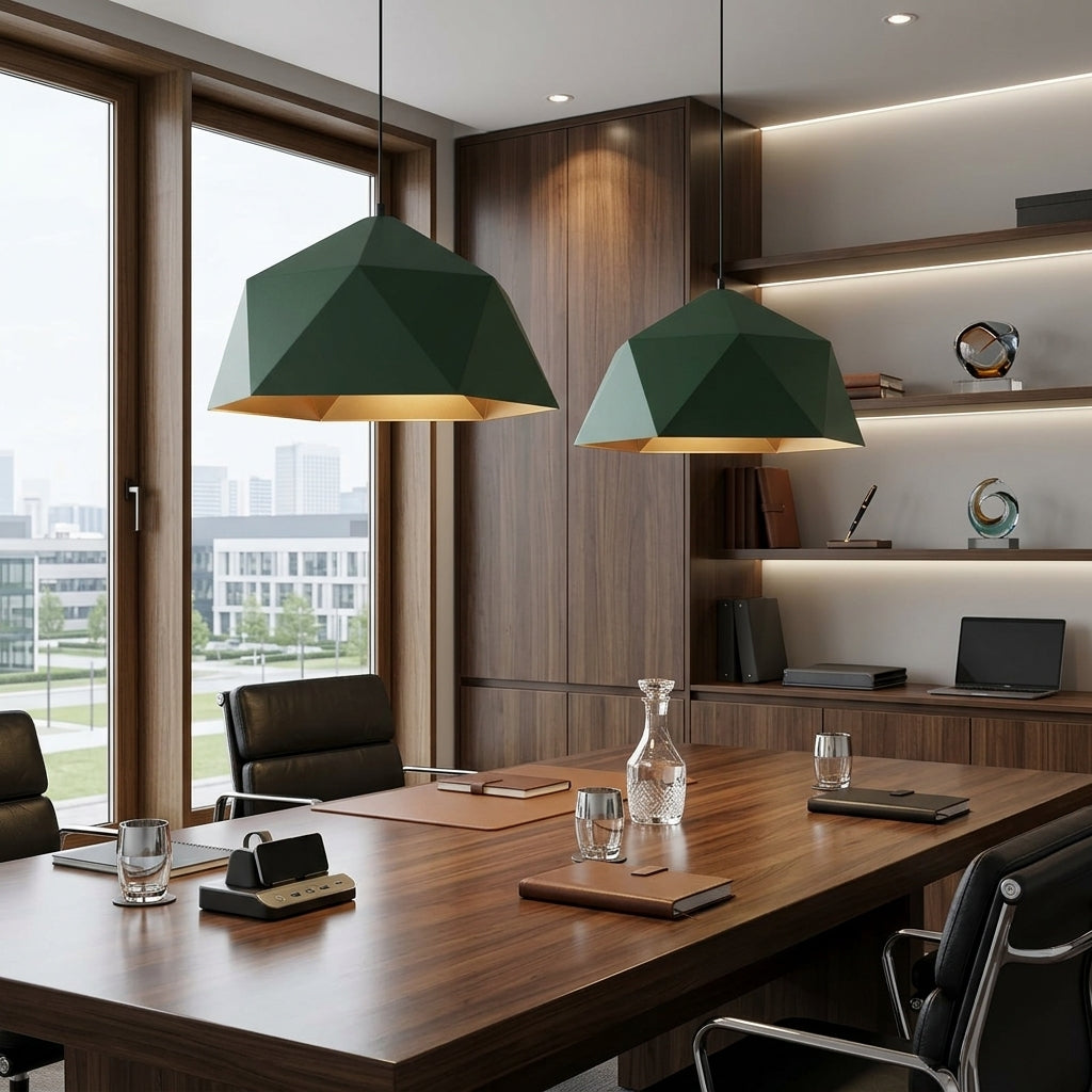 Geometric Pendant Light - Architectural Pendant Fixture