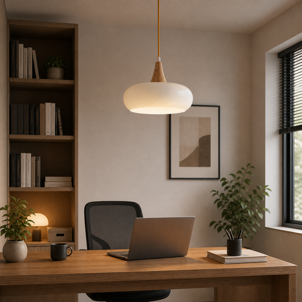 Grove in White, in a workspace