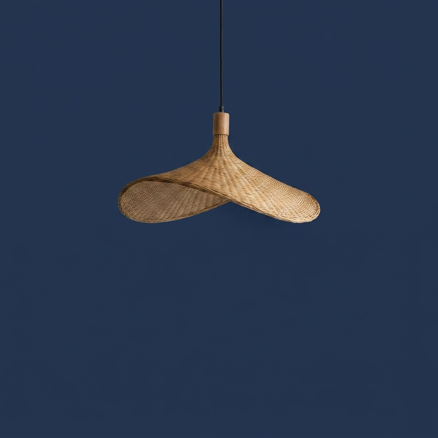 Lantern, A folded sun-hat shade
