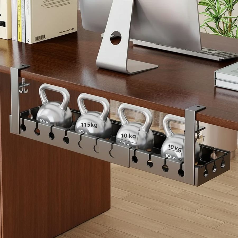 Trough, No holes in your desk