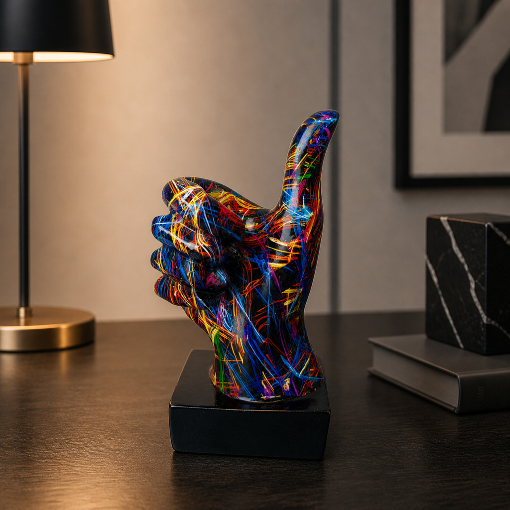 Modern Graffiti Gesture Sculpture - Contemporary Sculpture