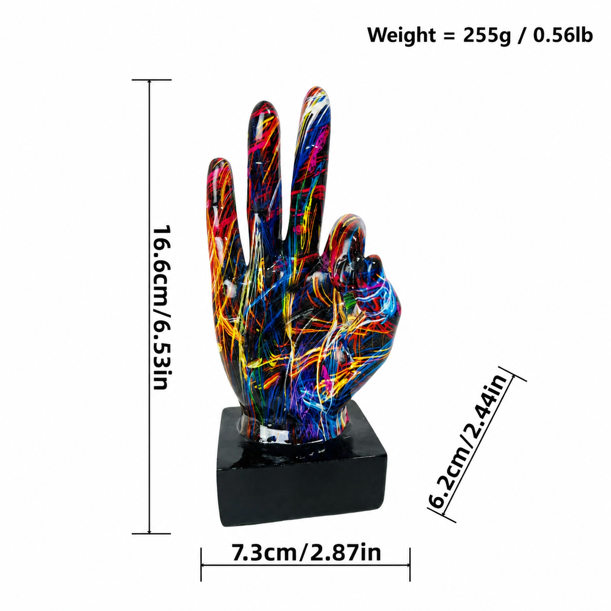Modern Graffiti Gesture Sculpture - Contemporary Sculpture