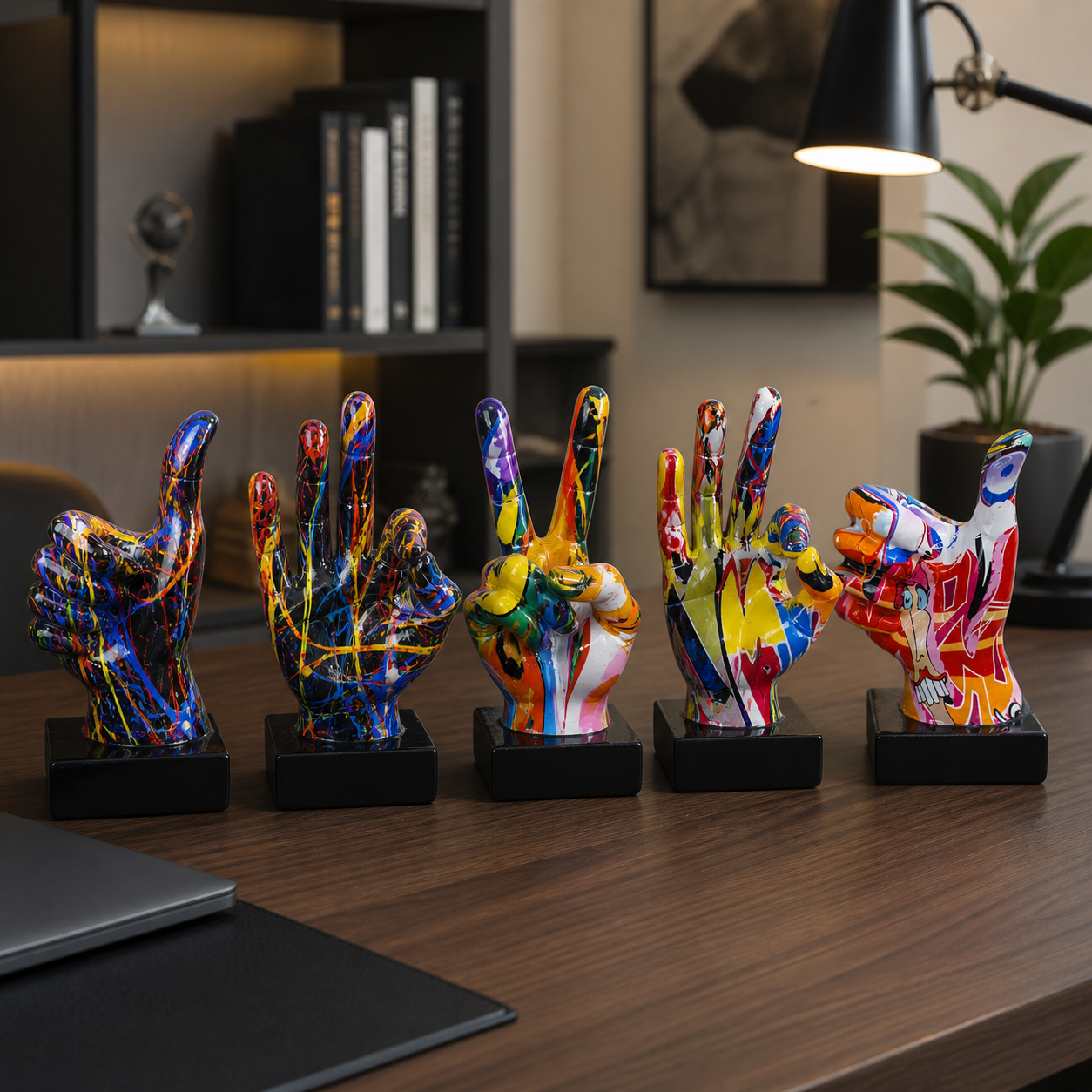 Modern Graffiti Gesture Sculpture - Contemporary Sculpture