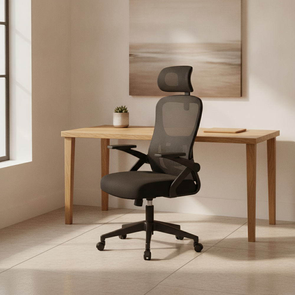 Nimbus in Black, in a workspace