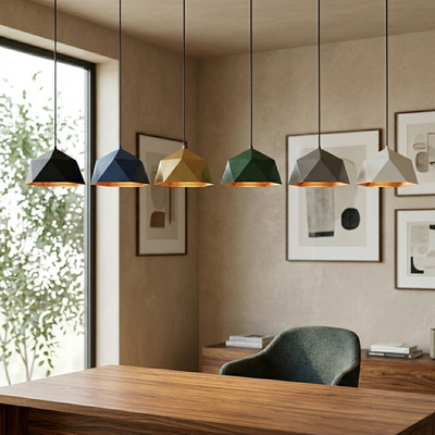 Polygon - Geometric Pendant Light - Architectural Pendant Fixture