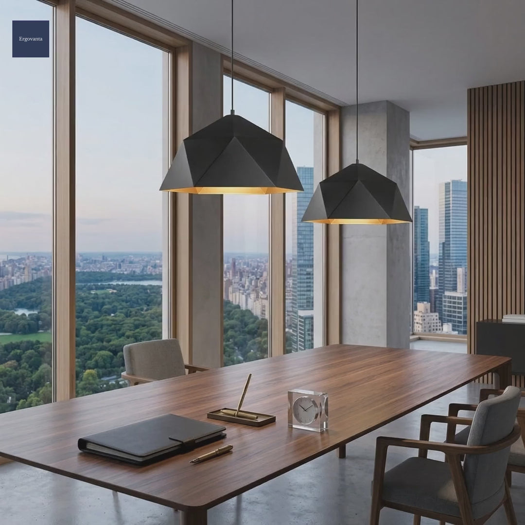 Geometric Pendant Light