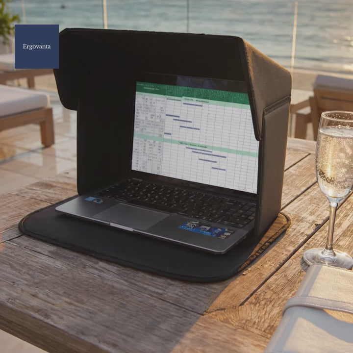 Foldable Privacy Laptop Sleeve