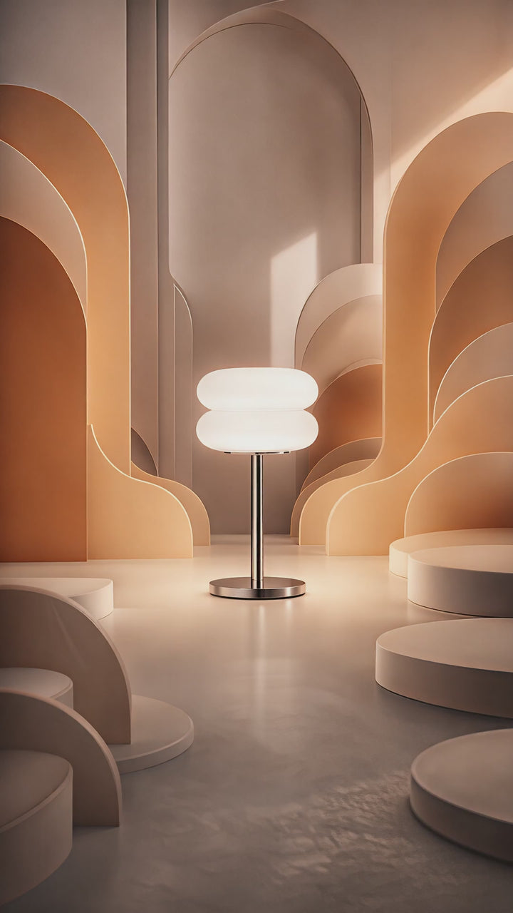 Nordic Bauhaus Table Lamp - Minimalist Accent Light