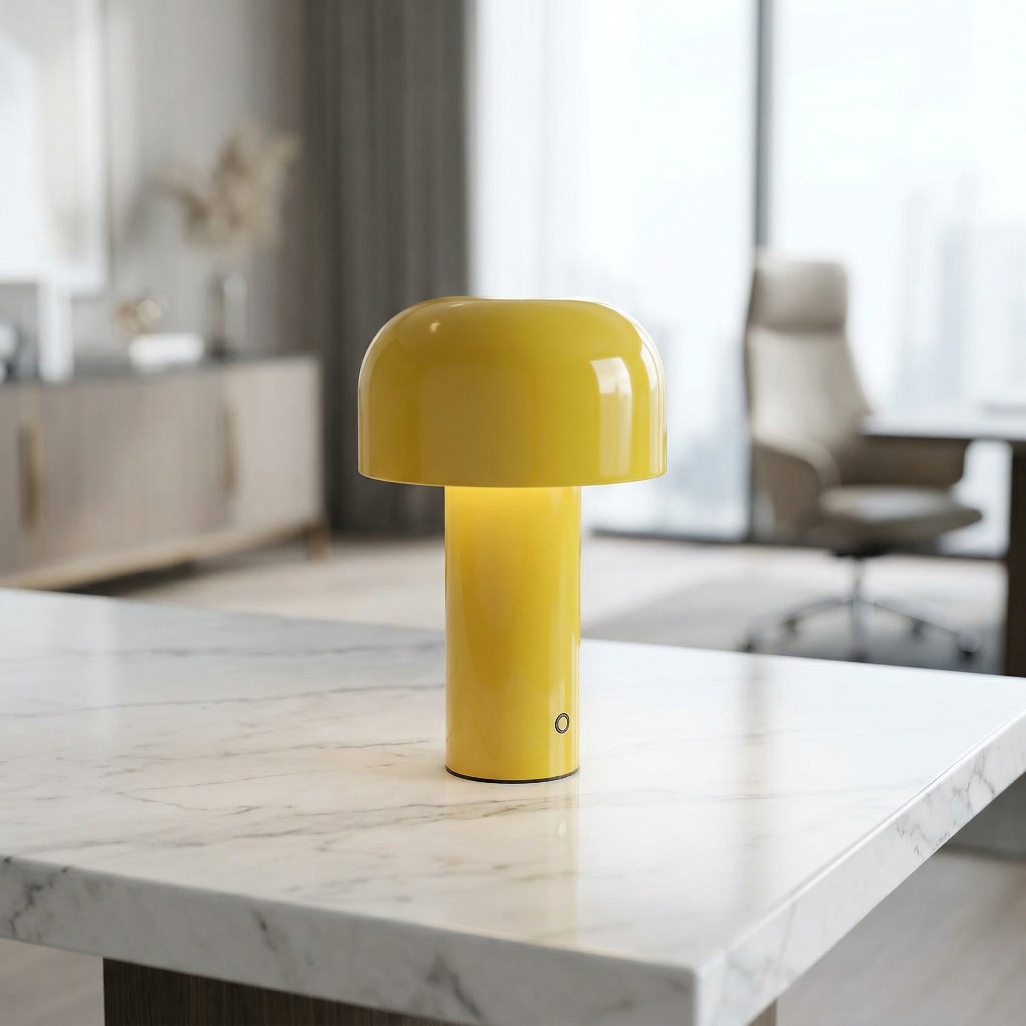 Rechargeable Mushroom Lamp - Cordless Desk Light