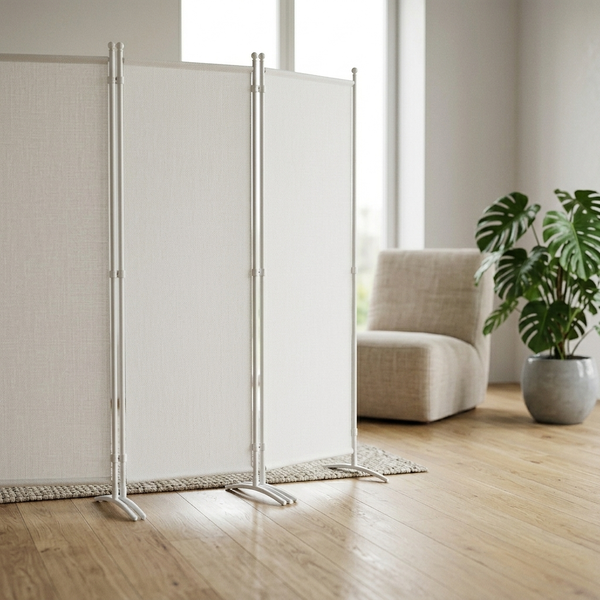Screen white partition