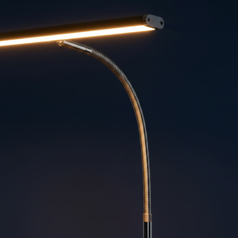 Spectra - Clamp Light Bar, black close up detail