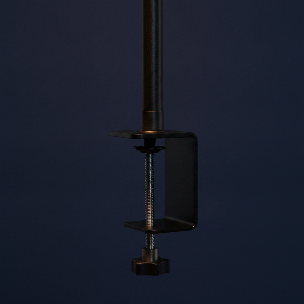 Spectra - Clamp Light Bar, black base close up detail