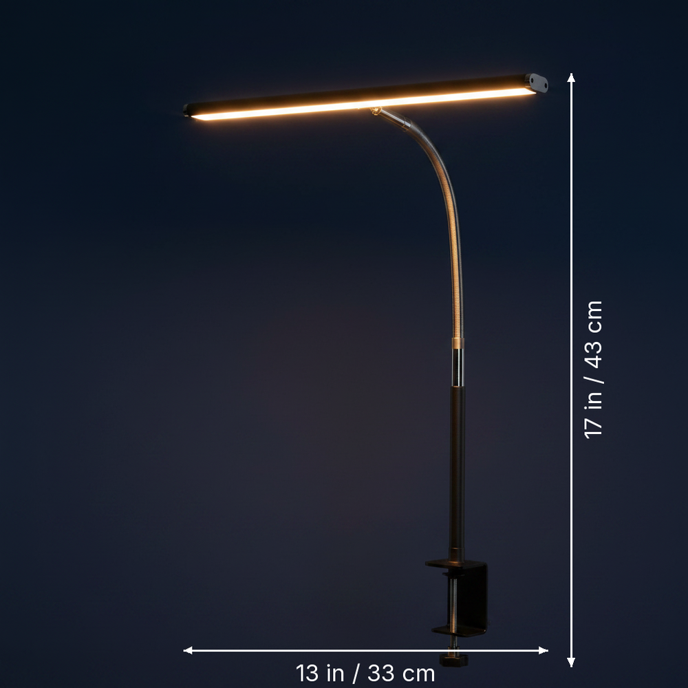 Spectra - Clamp Light Bar dimension drawing