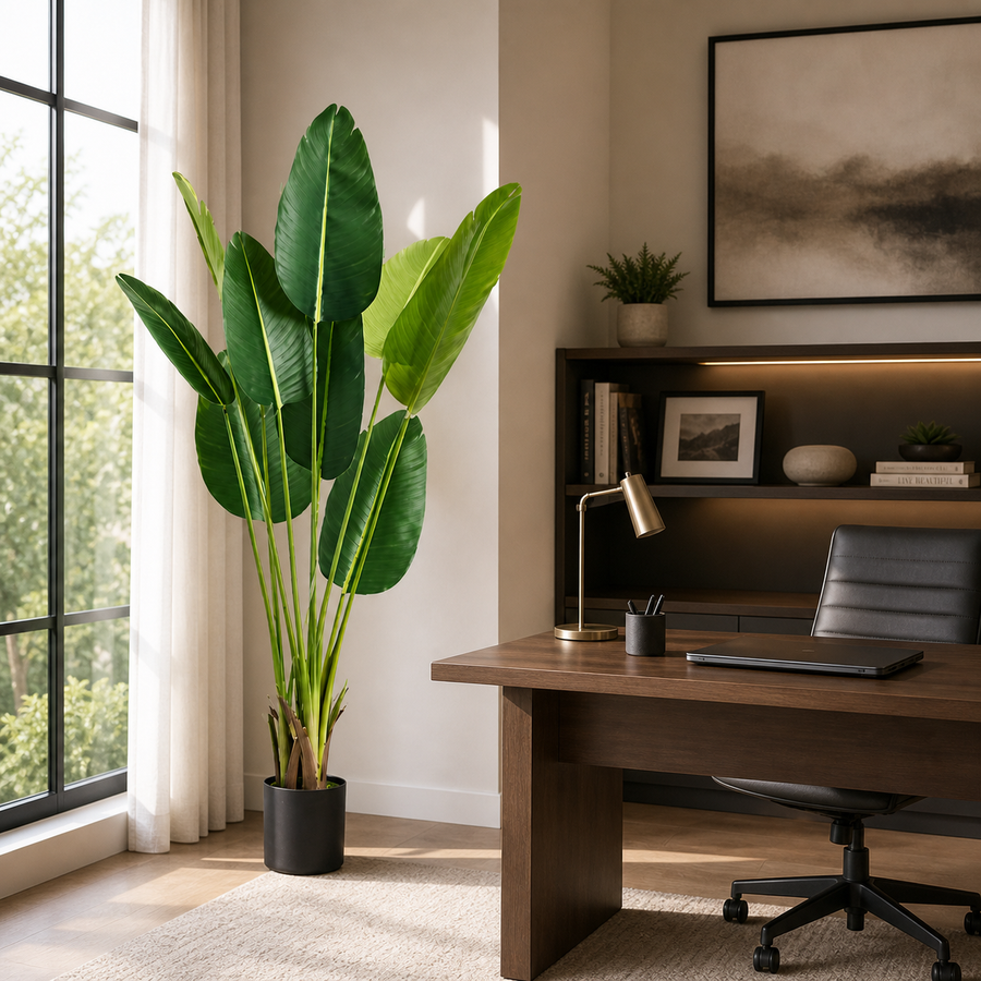 Strelitzia, Anchors the room