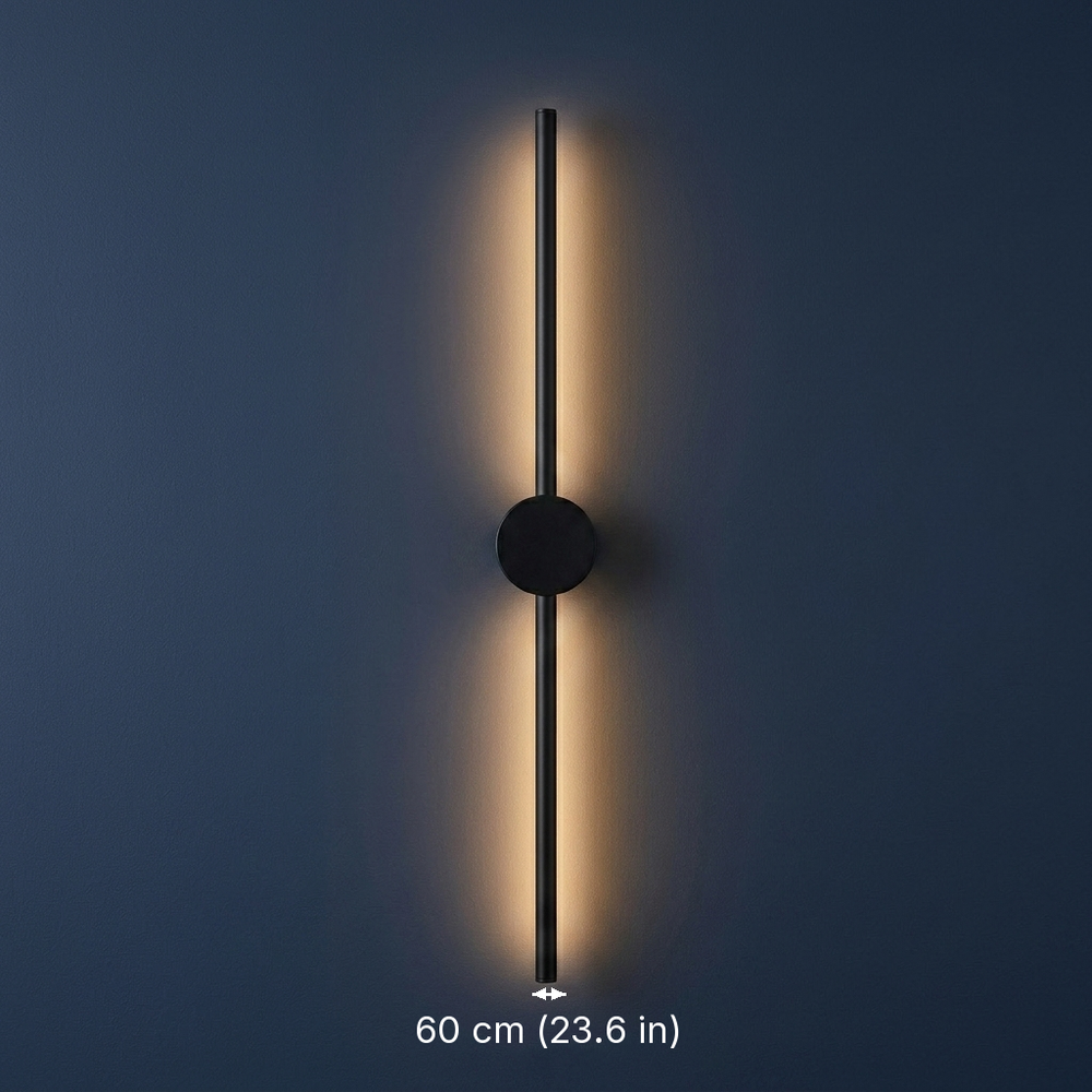 Swivel - Rotatable Smart Wall Lamp - Minimalist LED Office Light dimension drawing