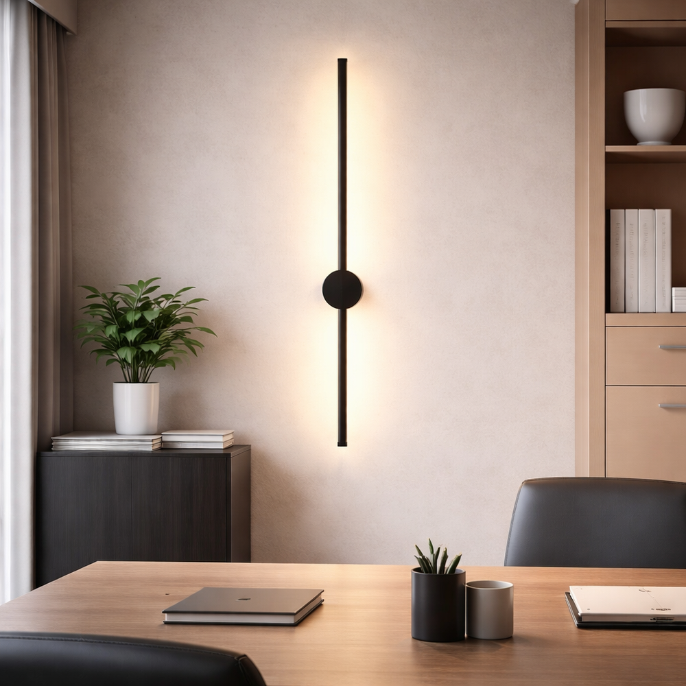 Swivel in Black, in a workspace