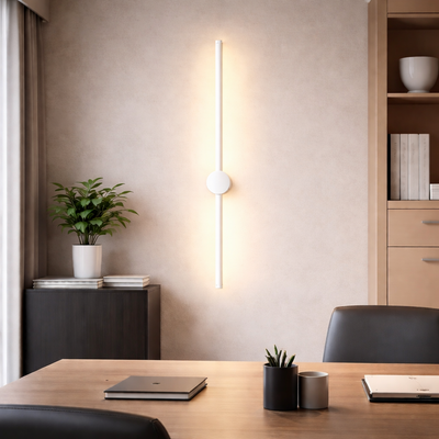 Swivel - Rotatable Smart Wall Lamp - Minimalist LED Office Light in white