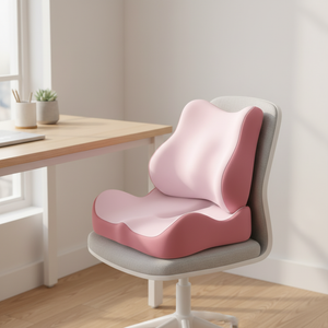 Tandem - Seat & Lumbar Cushion Set in pink