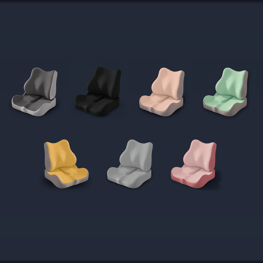 Tandem - Seat & Lumbar Cushion Set, all colorways