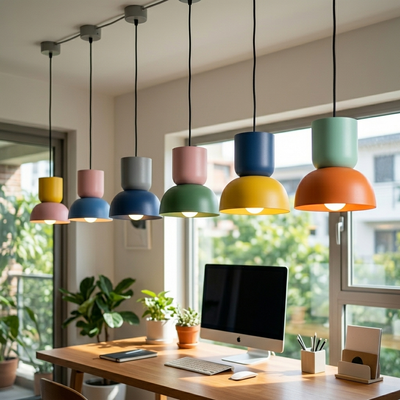 Totem - Stacked Two-Tone Pendant Light - Nordic