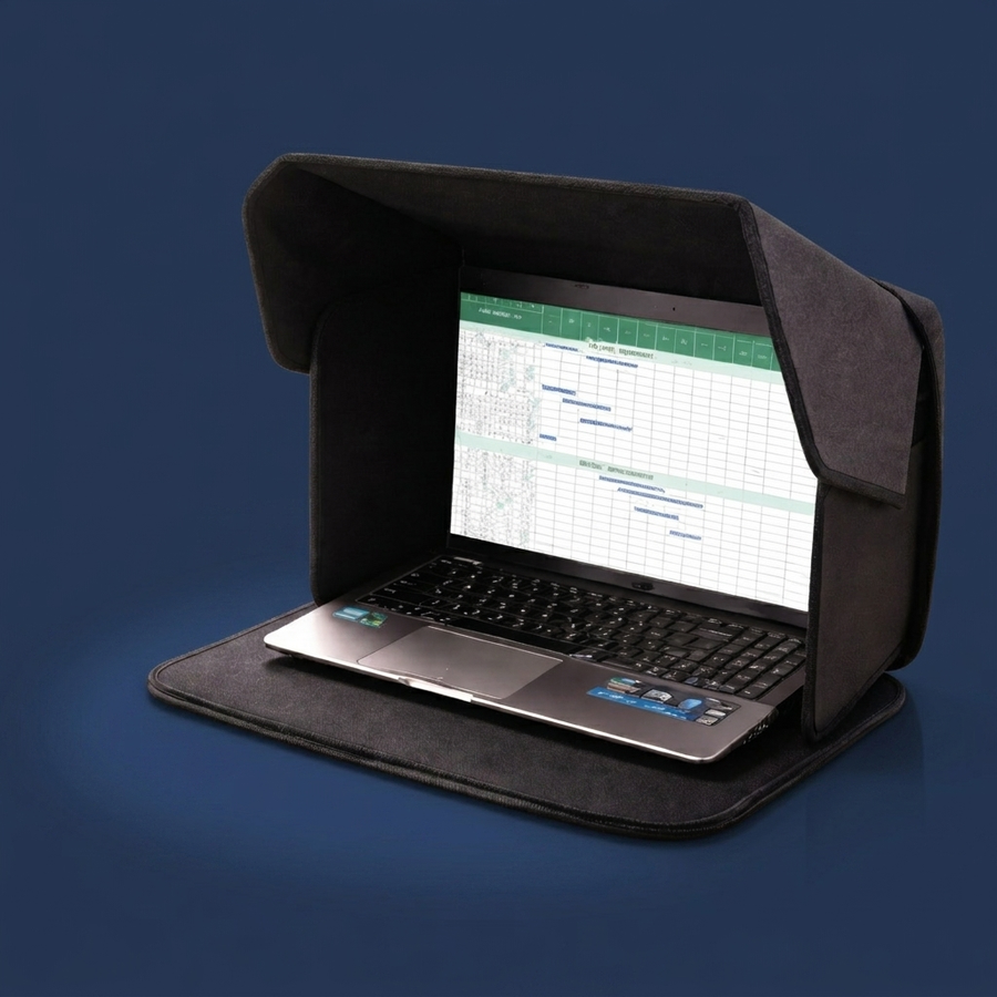 Visor, Folds into its own case